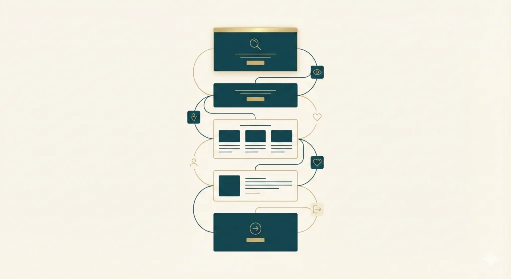 SEO landing page structure optimized for search intent and user conversion_20251230