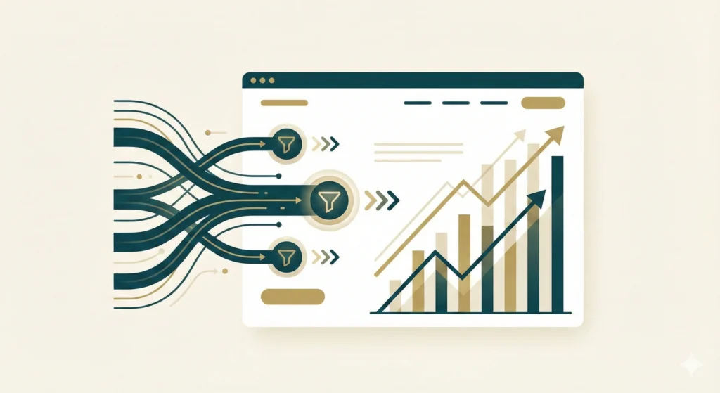 SEO landing pages generating inbound leads through organic search traffic_20251230