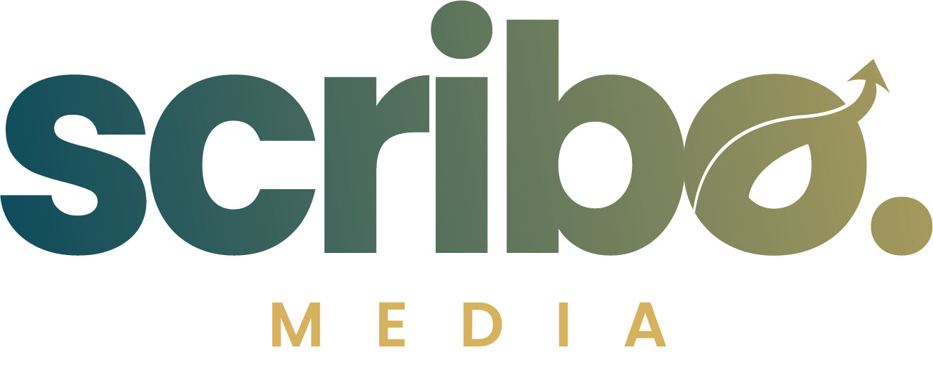 SEO Content Writing Services - Scribo Media Logo Teal