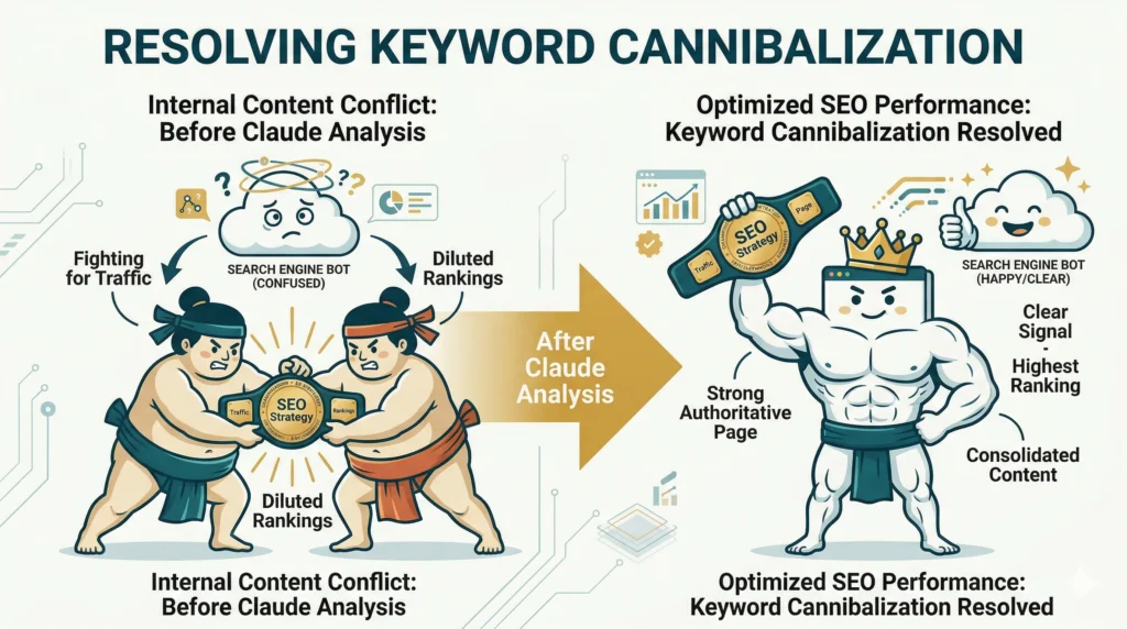 fixing-keyword-cannibalization-seo-strategy-claude-ai-2026-04-10