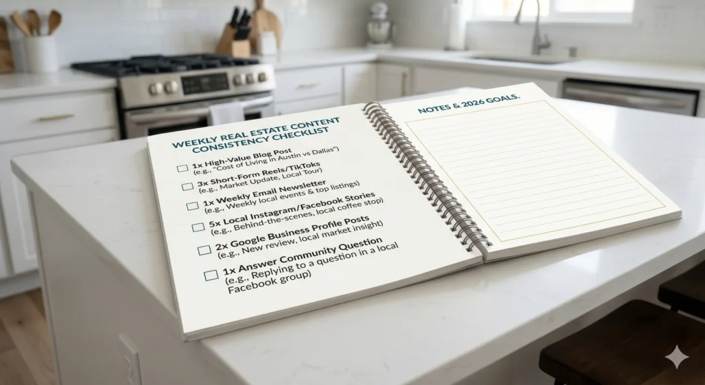 realtor-weekly-content-consistency-checklist-2026-04-06